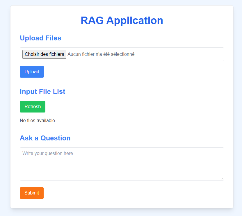 Mémoire sur le RAG & Application pratique